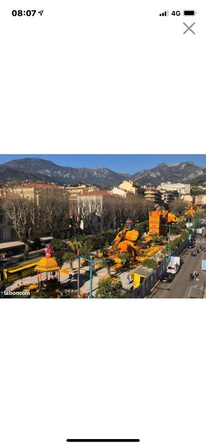 Menton Centre Vue Imprenable Sur Mer Et Jardin Bioves ภายนอก รูปภาพ