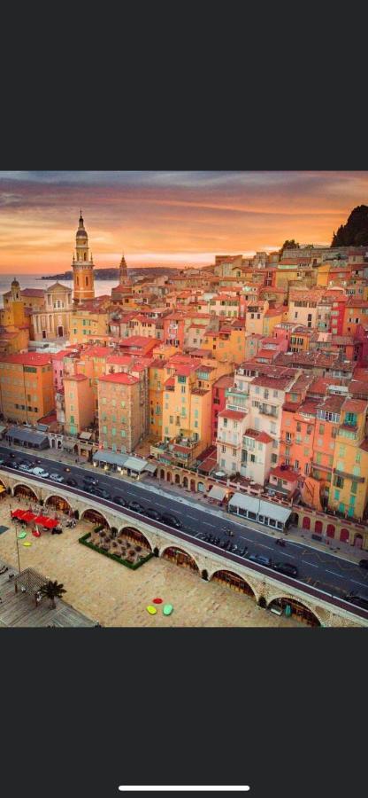 Menton Centre Vue Imprenable Sur Mer Et Jardin Bioves ภายนอก รูปภาพ