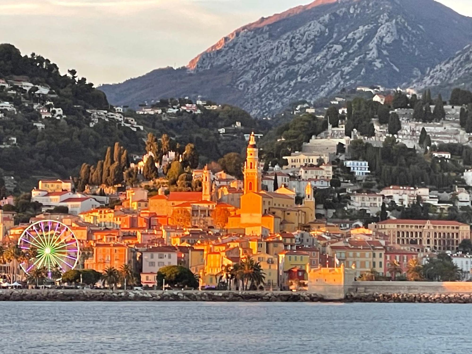 Menton Centre Vue Imprenable Sur Mer Et Jardin Bioves ภายนอก รูปภาพ