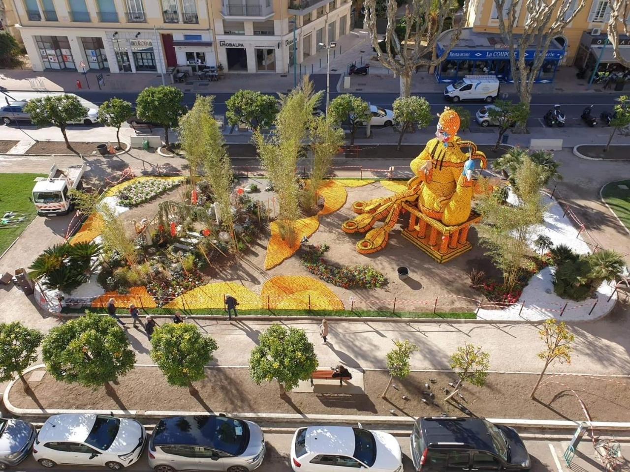 Menton Centre Vue Imprenable Sur Mer Et Jardin Bioves ภายนอก รูปภาพ