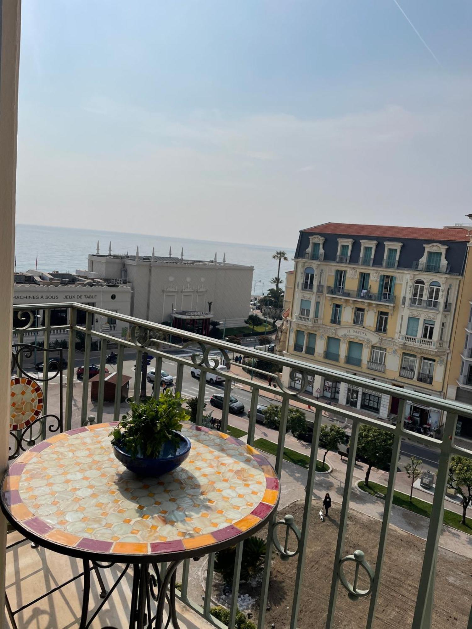 Menton Centre Vue Imprenable Sur Mer Et Jardin Bioves ภายนอก รูปภาพ