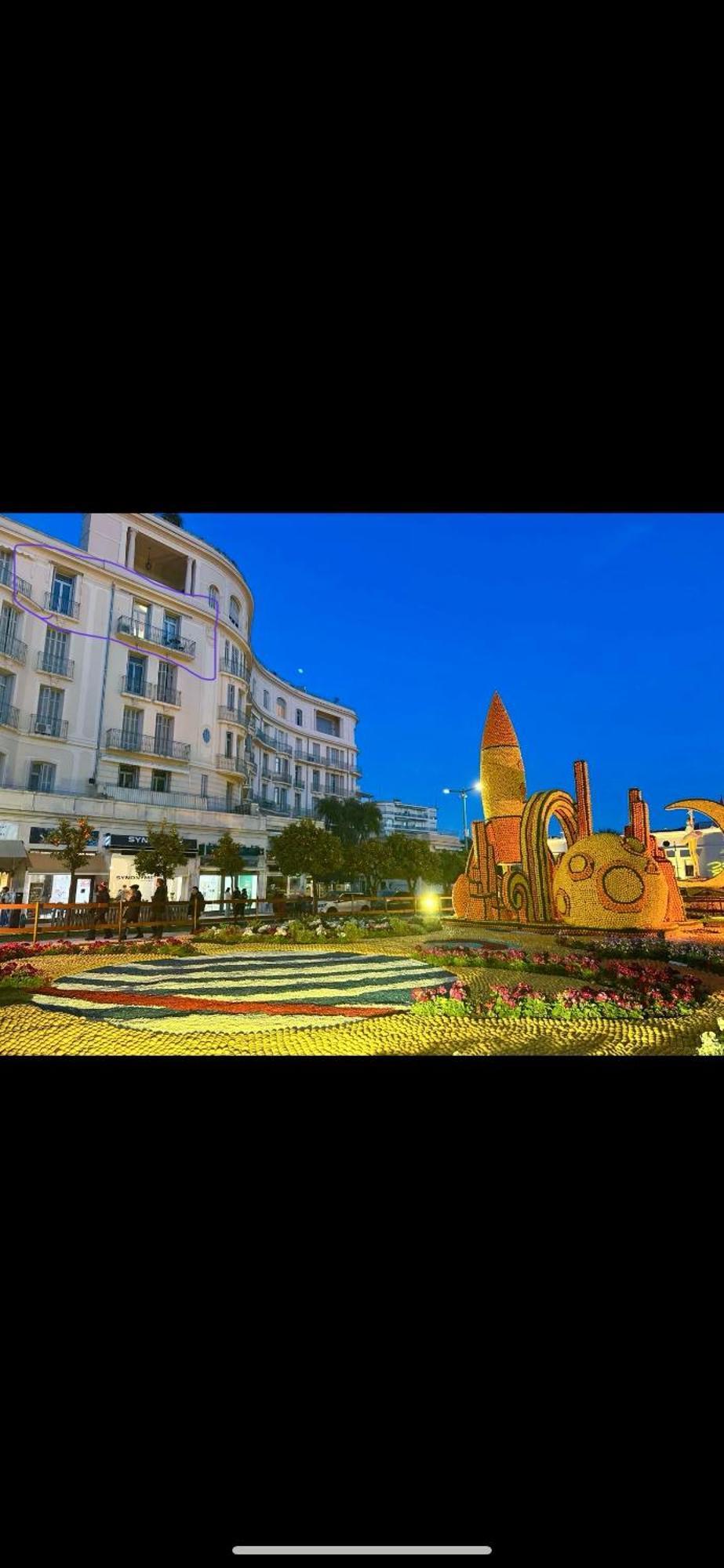 Menton Centre Vue Imprenable Sur Mer Et Jardin Bioves ภายนอก รูปภาพ