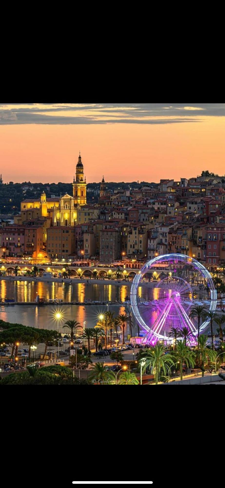 Menton Centre Vue Imprenable Sur Mer Et Jardin Bioves ภายนอก รูปภาพ